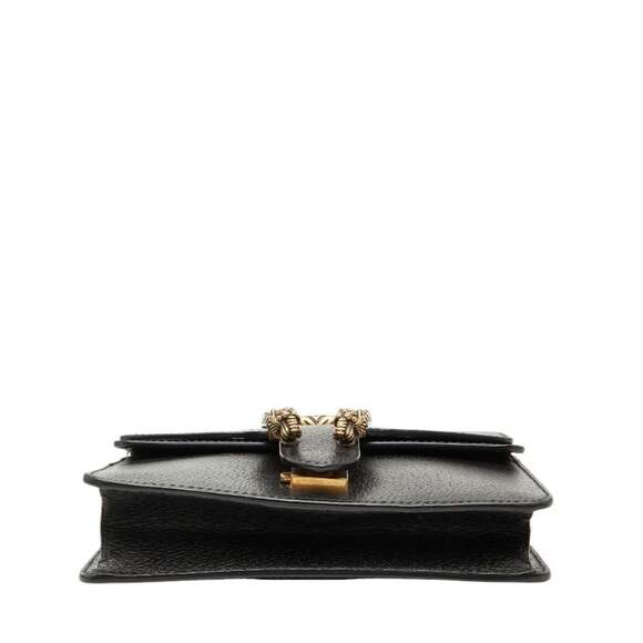 GUCCI Black Leather Shoulder Bag - Picture 3 of 12